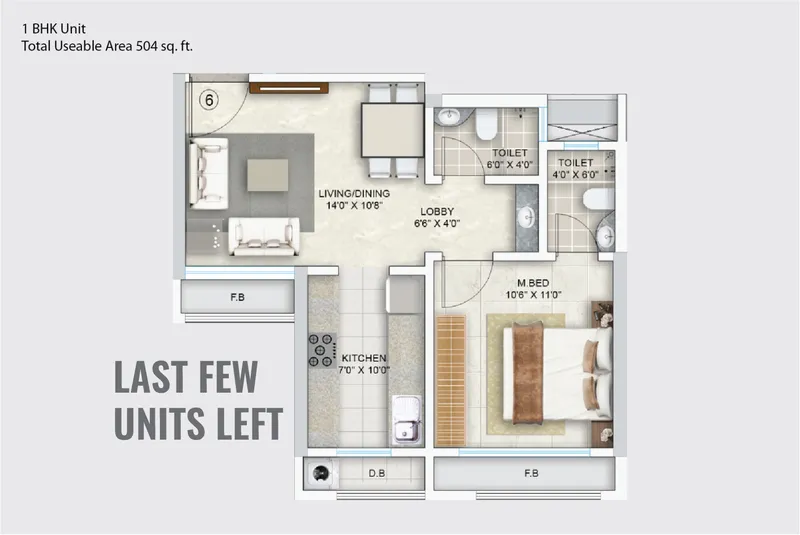 1, 1.5 & 2 BHK Apartment Virar West