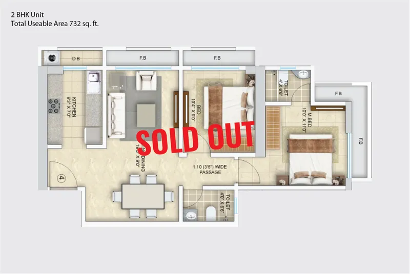 1, 1.5 & 2 BHK Apartment Virar West